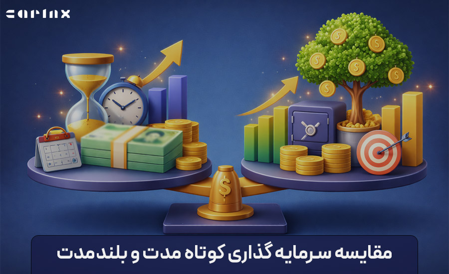 مقایسه سرمایه گذاری کوتاه مدت و بلندمدت