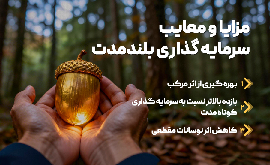 مزایا و معایب سرمایه گذاری بلندمدت