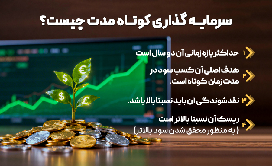 سرمایه گذاری کوتاه مدت چیست؟