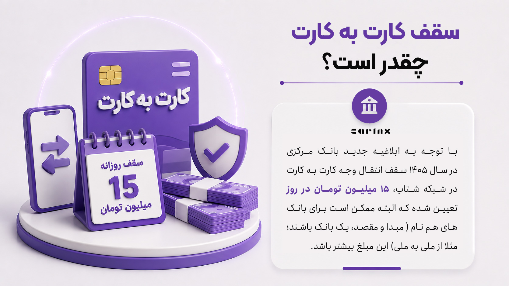 سقف کارت به کارت در سال 1405 چقدر است؟